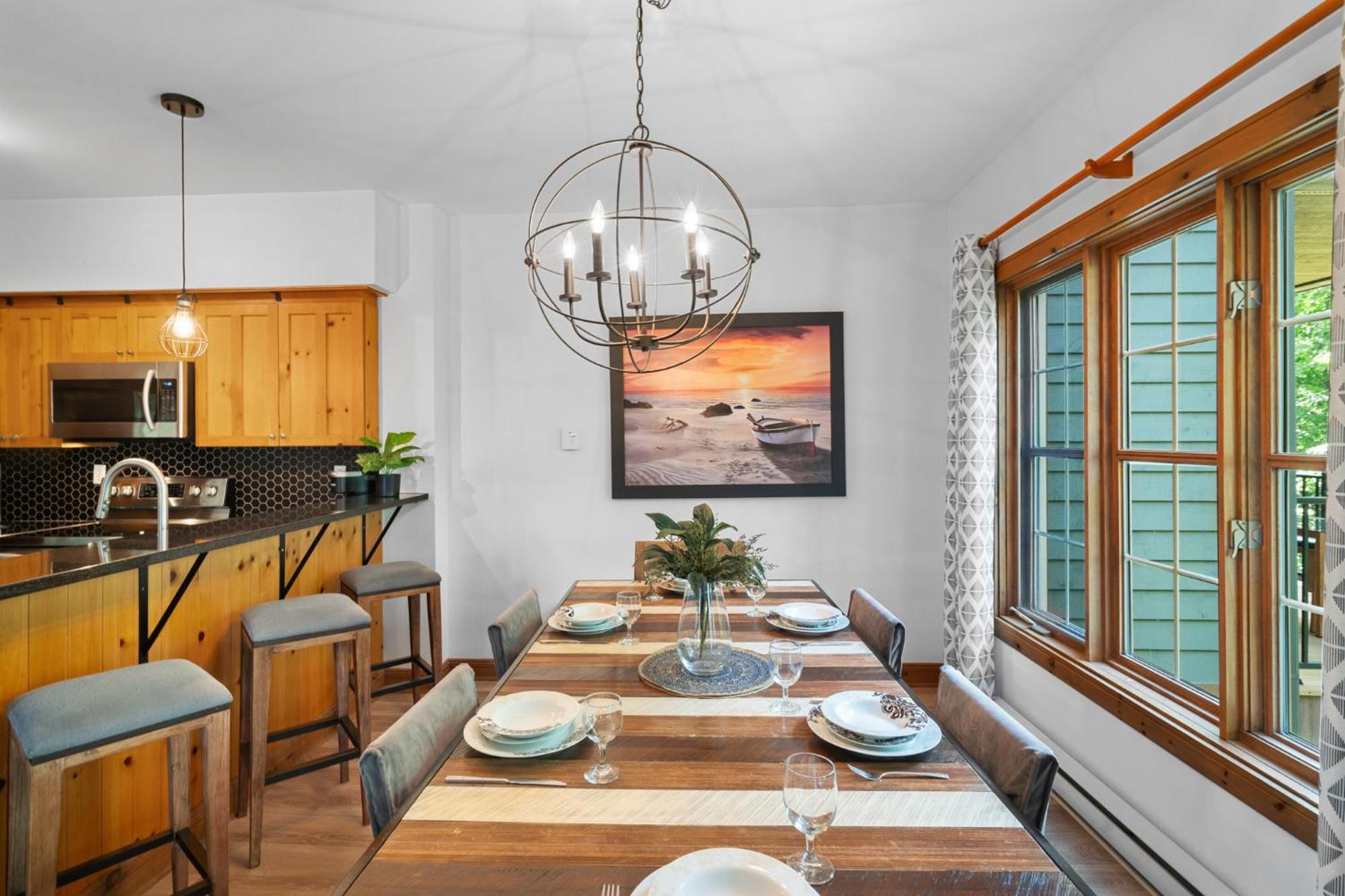 Les Falaises Tremblant - Ski Inout Condo W2Bdrs Mont-Tremblant Kültér fotó